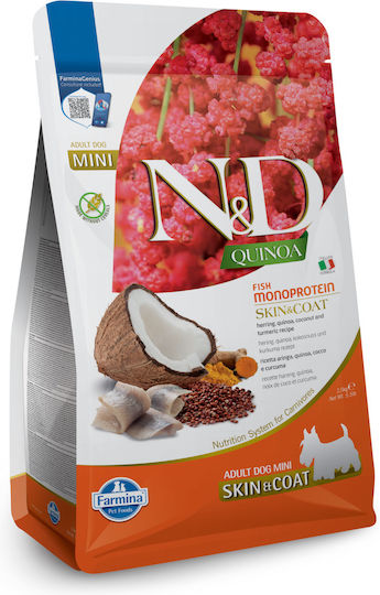 Farmina Quinoa 2.5kg Hrană Uscată pentru Câini de Rase Mici cu Hering