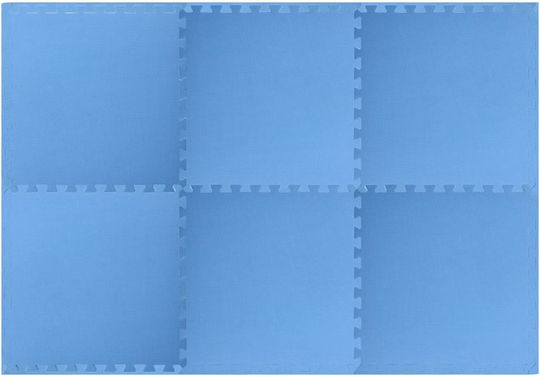 vidaXL Pool Ground Pad 60x60x1 cm Blue