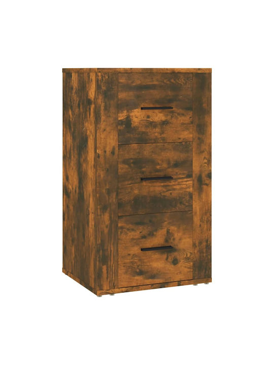 Office Storage Chipboard Drawer Oak L40xW33xH70cm