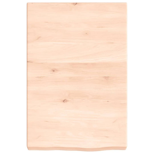 vidaXL Countertop without Sink L60xW40xH6cm Raw solid wood