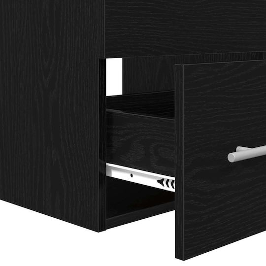 vidaXL Шкаф без Мивка Д41xШ38.5xВ48см Black Oak