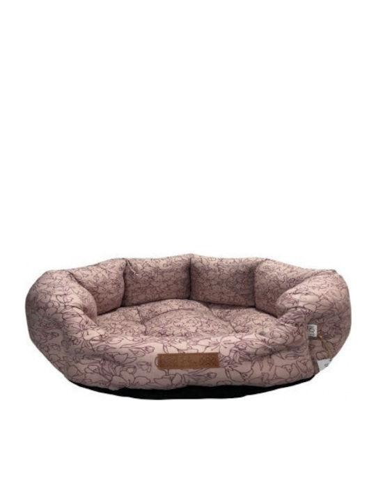 Pet Strom Диван Легло За Кучета Розов 70x70см Pet Strom Диван Легло За Кучета Розов 70x70см