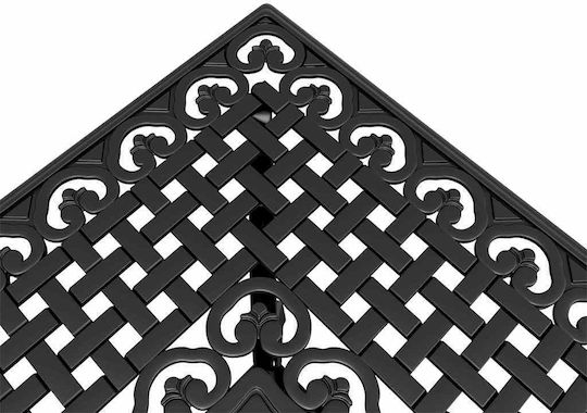 Garden & Outdoor Furniture Set for Small Balconies 3 Pieces Black