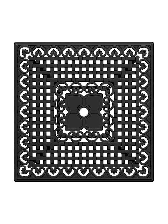 Dining Room Set for Small Outdoor Spaces 3 Pieces Black