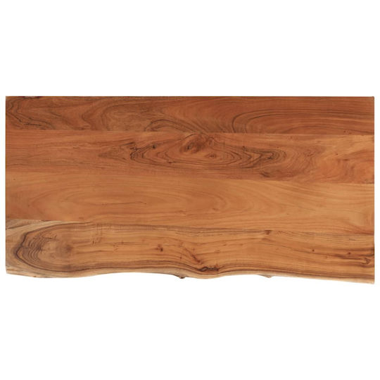vidaXL Countertop without Sink L120xW60xH3.8cm Acacia