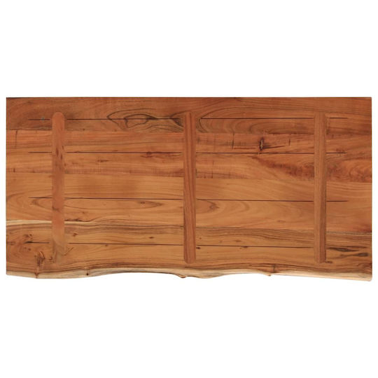 vidaXL Шкаф без Мивка Д120xШ60xВ3.8см Acacia