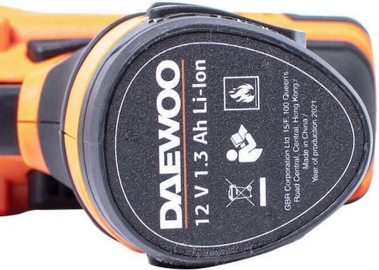 Daewoo DALD1210 Δραπανοκατσάβιδο Μπαταρίας 10.8V 1x1.3Ah