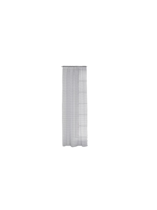 Easy Home Перде с Плик с Писалка Timpa Син 140x270см