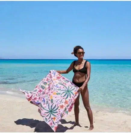 Dock & Bay Cabana Microfiber Towel Body Pink 200x90cm