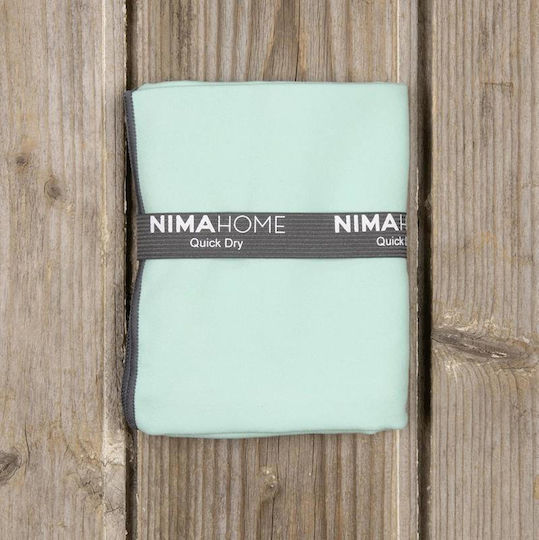 Nima Πετσέτα Microfiber Σώματος Πράσινη 160x90εκ.
