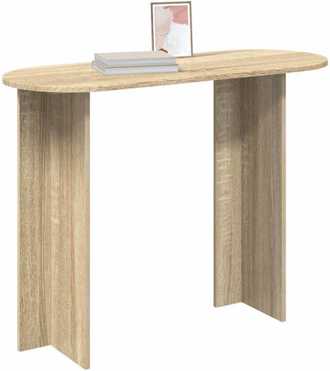 Consolă Din Lemn Stejar Sonoma M100xL39.5xÎ75cm