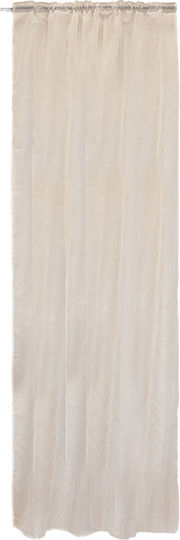 Easy Home Flute με Τρέσα Μπεζ 140x270εκ.