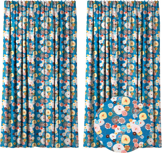Kidizi Poppies Συσκότισης με Τρέσα 180x240εκ.