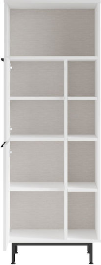 Lizard Coloană de Bucătărie Alb 60x35.5x161.6buc