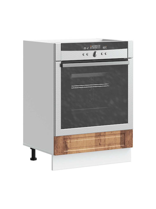 Porto Lower Oven Cabinet Coffee 60x46x81.5pcs