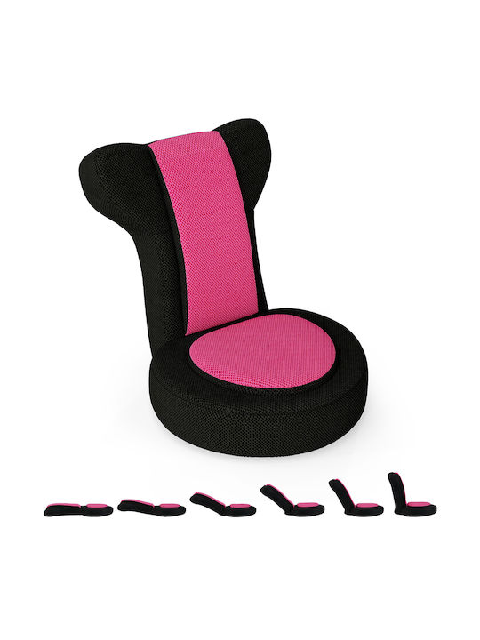 Vielseitiger Sitzsack Pouf Rosa 64x48x53cm