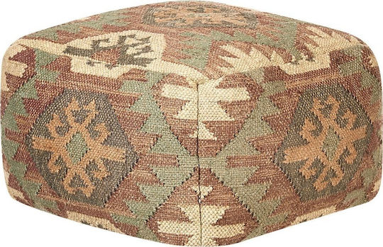 Σκαμπό Cumbum Πολύχρωμο 50x50x30cm