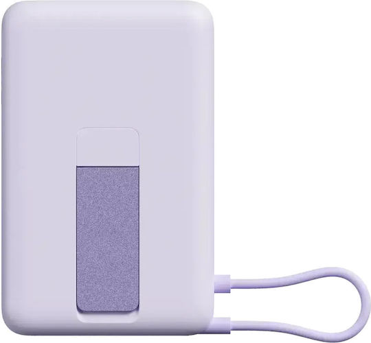 Xiaomi Magnetic Power Bank With Built-in Stand MagSafe 10000mAh 33W with USB-C Port Purple