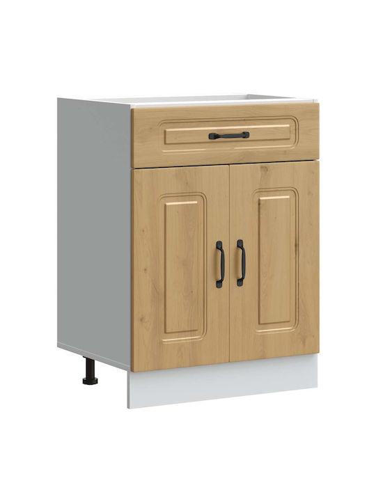 Kalmar Επιδαπέδιο Ντουλάπι Δρυς 60x46x81.5εκ.