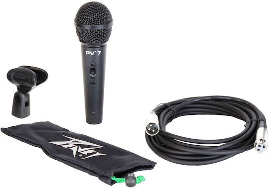 Peavey PV 7 Dynamic Microphone XLR Handheld for Vocals