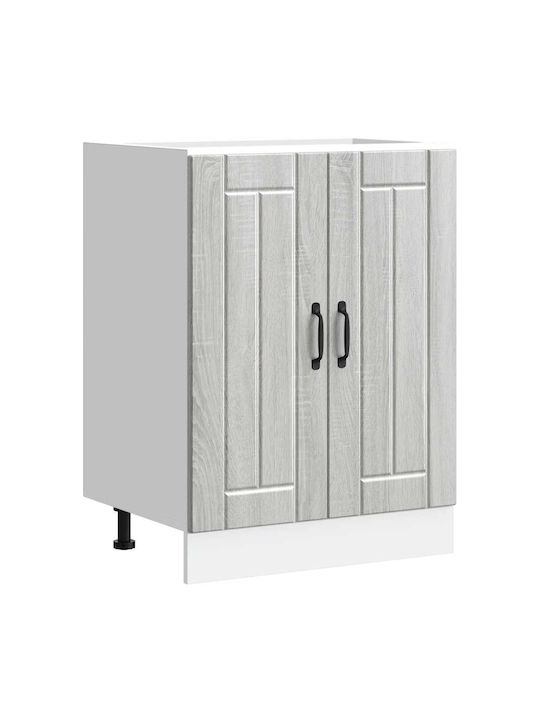 Lucca Шкаф за Мивка Gray Sonoma 60x46x81.5бр