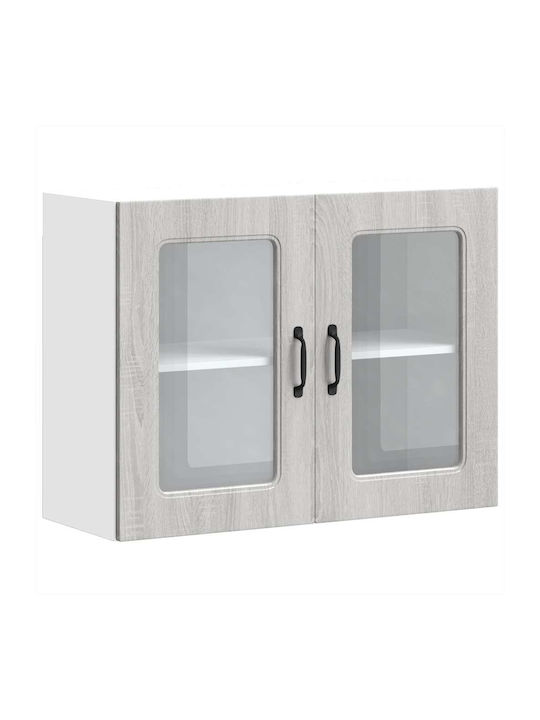 Kalmar Cabinet Wall Gray Sonoma 80x31x60pcs
