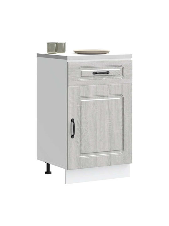 Floor Cabinet Gray Sonoma 50x46x81.5pcs