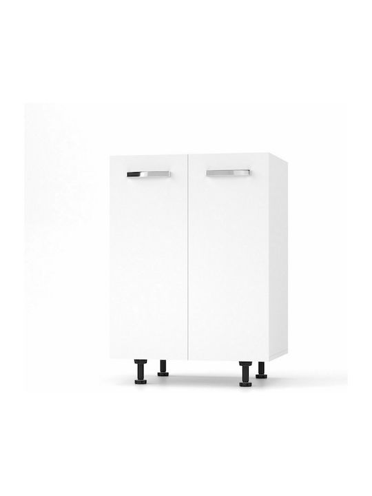 Charlotte Floor Cabinet White 60x46.5x82cm