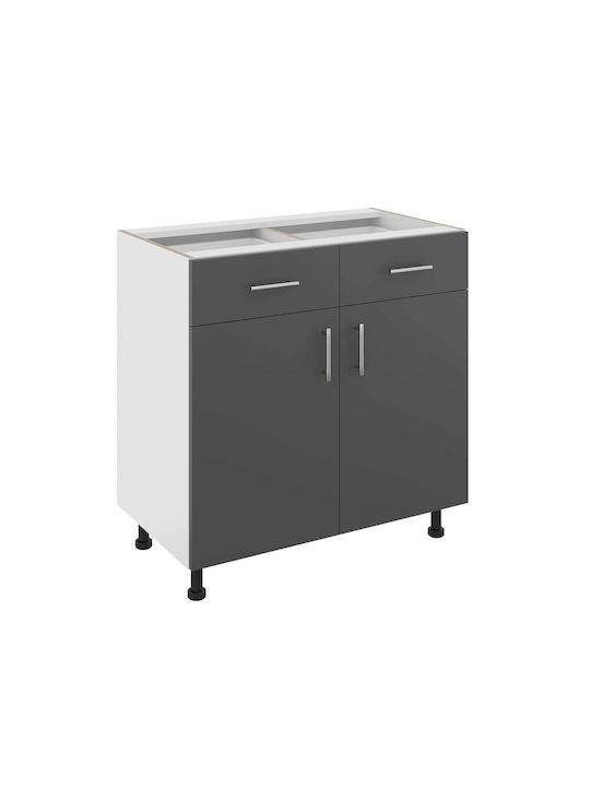 cu Blat de Lucru Anthracite/white 80x50x80buc
