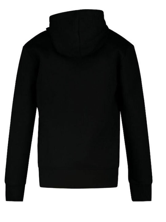 Jordan Fleece Παιδικό Φούτερ με Κουκούλα Μαύρο