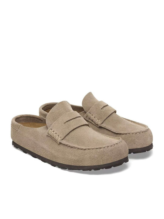 Naples Men's Leather Moccasins Brown