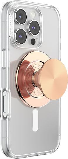 Popsockets Smartphone Popgrip Premium Magsafe Stand Selfie Function Rose Gold