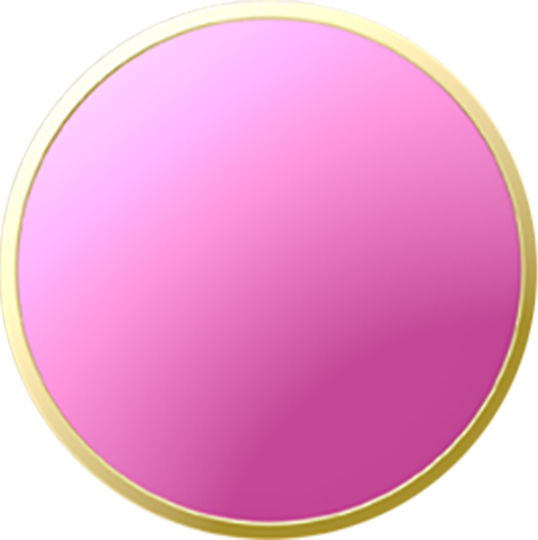 Popsockets Smartphone Popgrip Premium Enamel Round Pattern Solid Fixing Pink