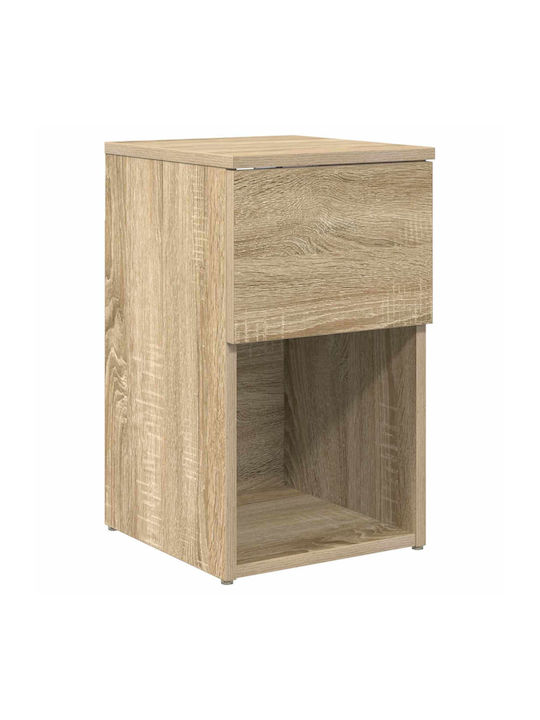 Nachttische Holz Beiges 2Stücke 29x31.5x49cm
