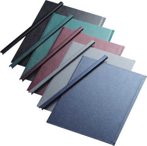 Opus Structură Metalică Întărită Coloana Vertebrală A4 15-35 Pagini 5 Mm Set 10 Bucăți Legătorie Metalică Opus Bordeaux
