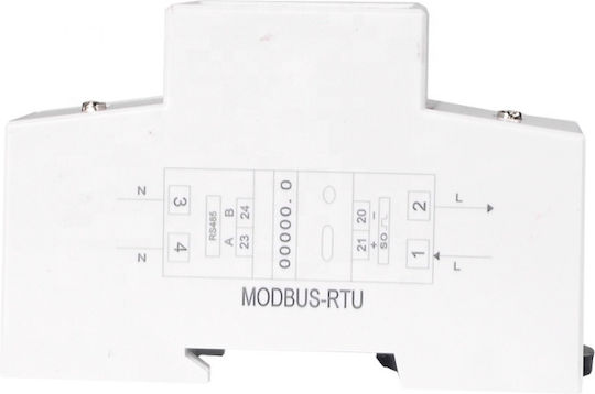 Contor Monofazat de Energie Electrică Sinotimer 230v Ac 50hz 5 80 A Afișaj Digital cu Led Iluminat Dds529r