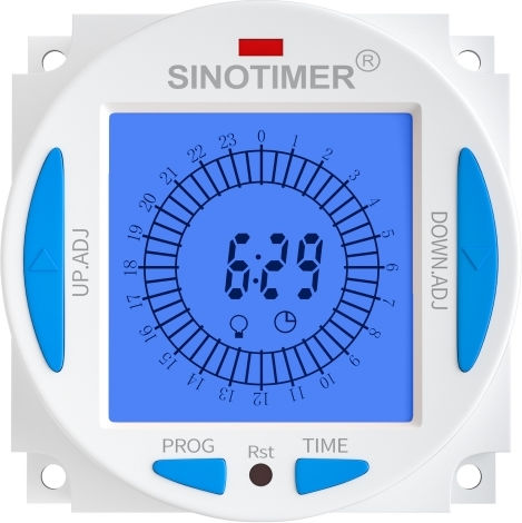 Digital Relay 15-minute Timer Sinotimer 50/60hz Customized Voltage 5 12 24vdc Tm629akl