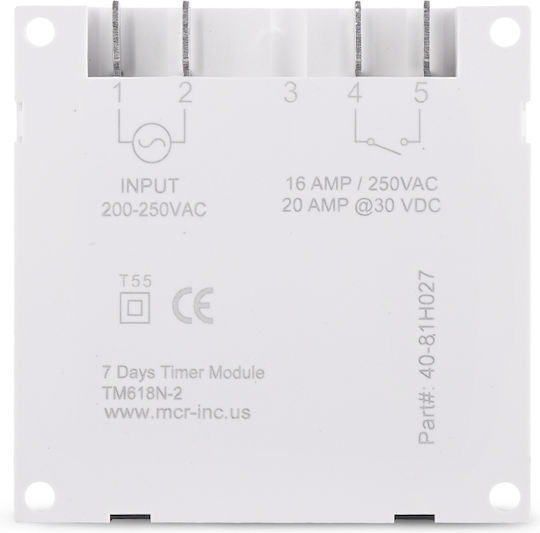 Digital Elektrischer Automatischer Timer Schalter Sinotimer Programmierbar 230v 16a Tm618sh-2
