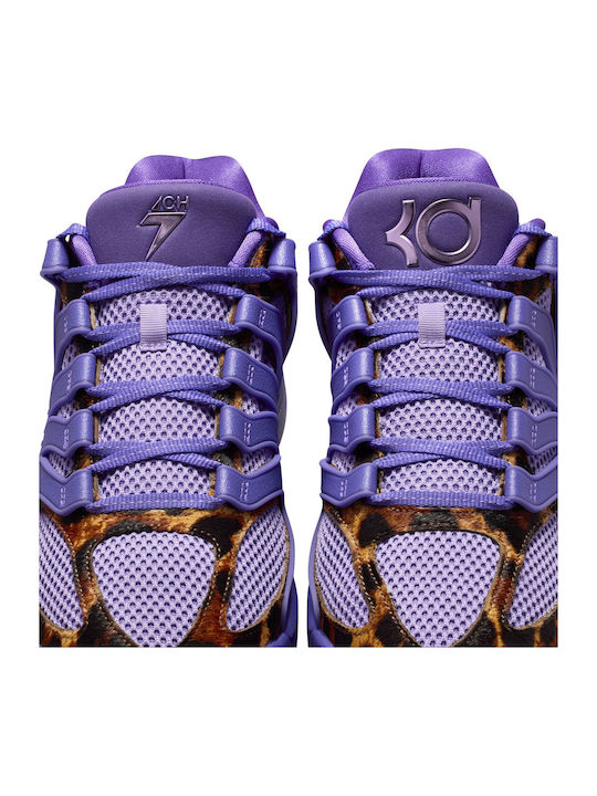 KD18 x Chet Holmgren "Thunder and Reign" Χαμηλά Μπασκετικά Παπούτσια Space Purple / Pure Purple / Πολύχρωμο