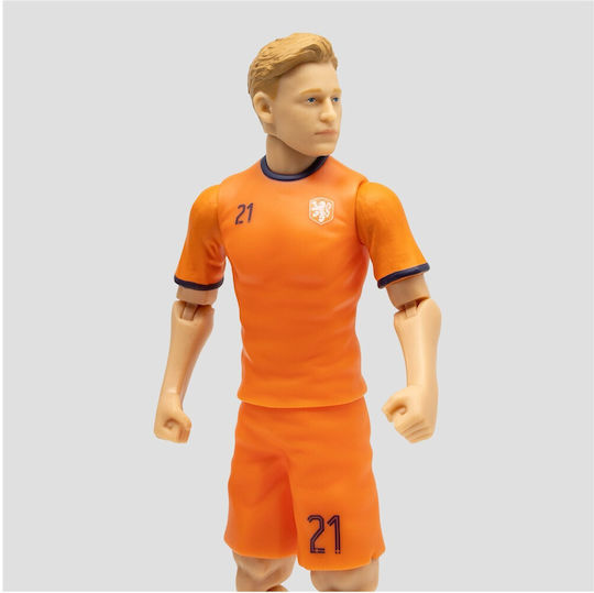 Banbo Toys Netherlands Soccer F De Jong Action Figure 20cm 81232