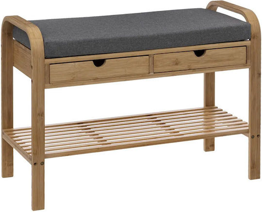 Entry Furniture with Shoe Rack & Bench 74x34x55cm