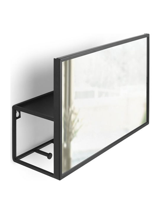 Hallway Furniture with Mirror & Hanger 32x20.5x11cm