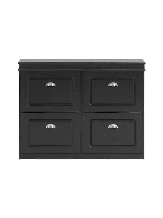 Eingangsmöbel Black 105x83x24cm