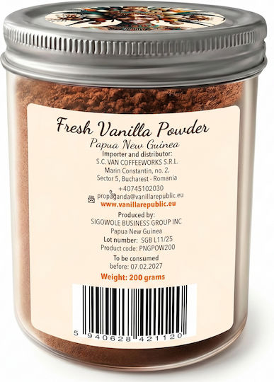 Republic Vanilie Pulbere Fără Gluten 200gr