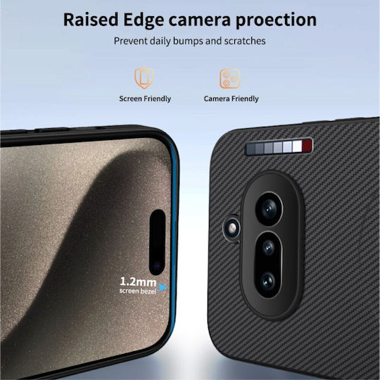 Wanlonfeng Back Cover Kunststoff Lila (Nichts Phone (4a))