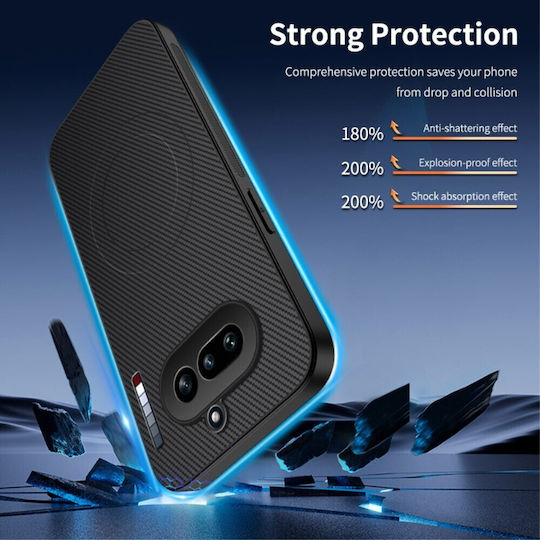 Wanlonfeng Wanlonfeng Rückseite Umschlag Kunststoff Blau Für Nichts Phone (4a)
