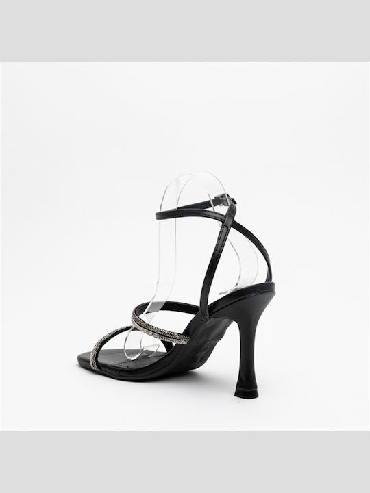 Damen Sandalen Schwarz 19501303