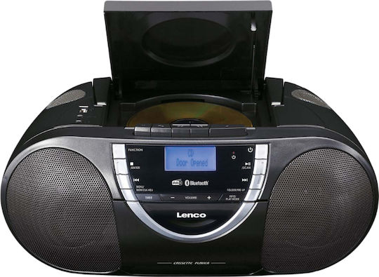 Lenco Boombox Dab+/fm Radio Cd Player Bluetooth Portable Black