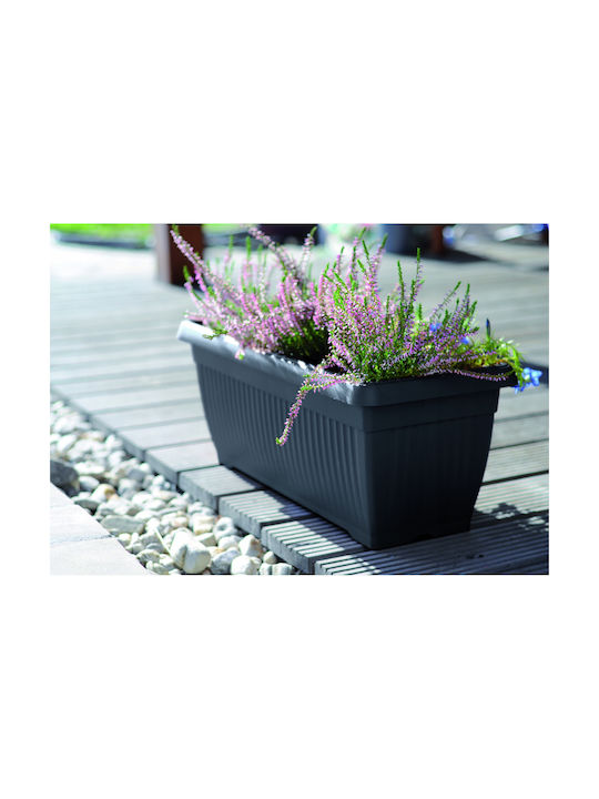Prosperplast Ghiveci de Flori Plastic Antracit 32 cm