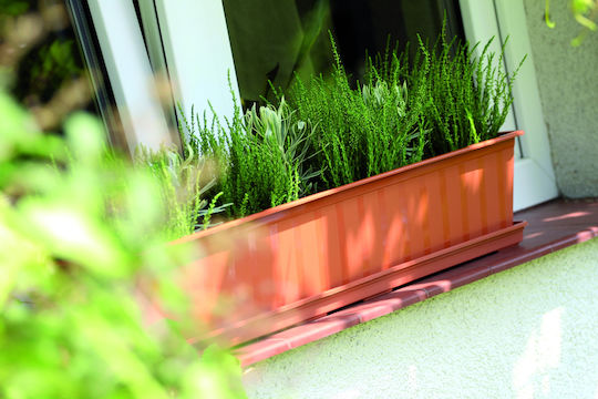 Prosperplast Plastic Flower Pot Anthracite